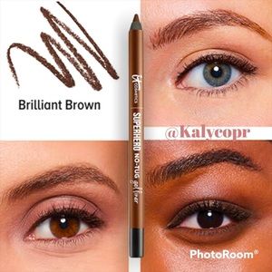It Cosmetics Superhero Gel Eyeliner Pencil Brilliant Brown